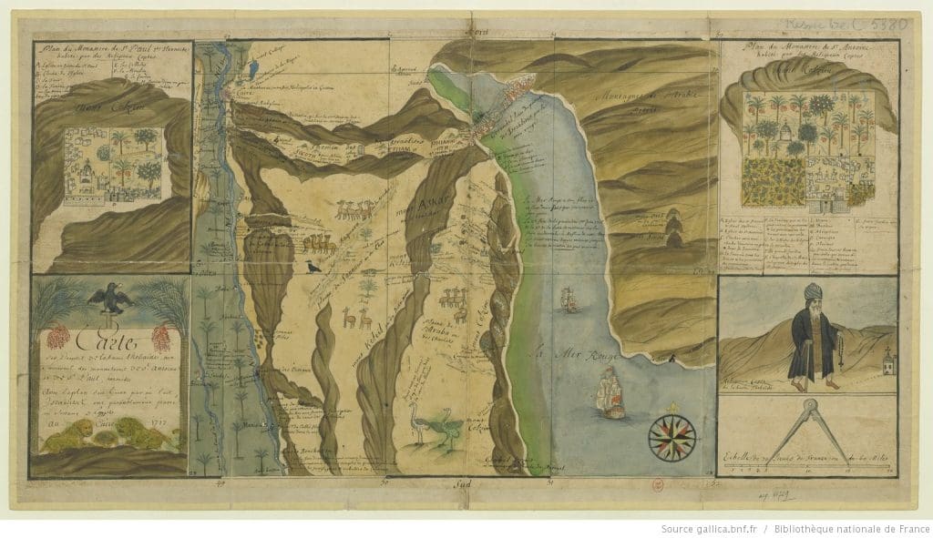 Travels of French Jesuit priest from Lyon, Father Claude Sicard; Five Greatest French Egyptologist studying Ancient Egypt Archeology