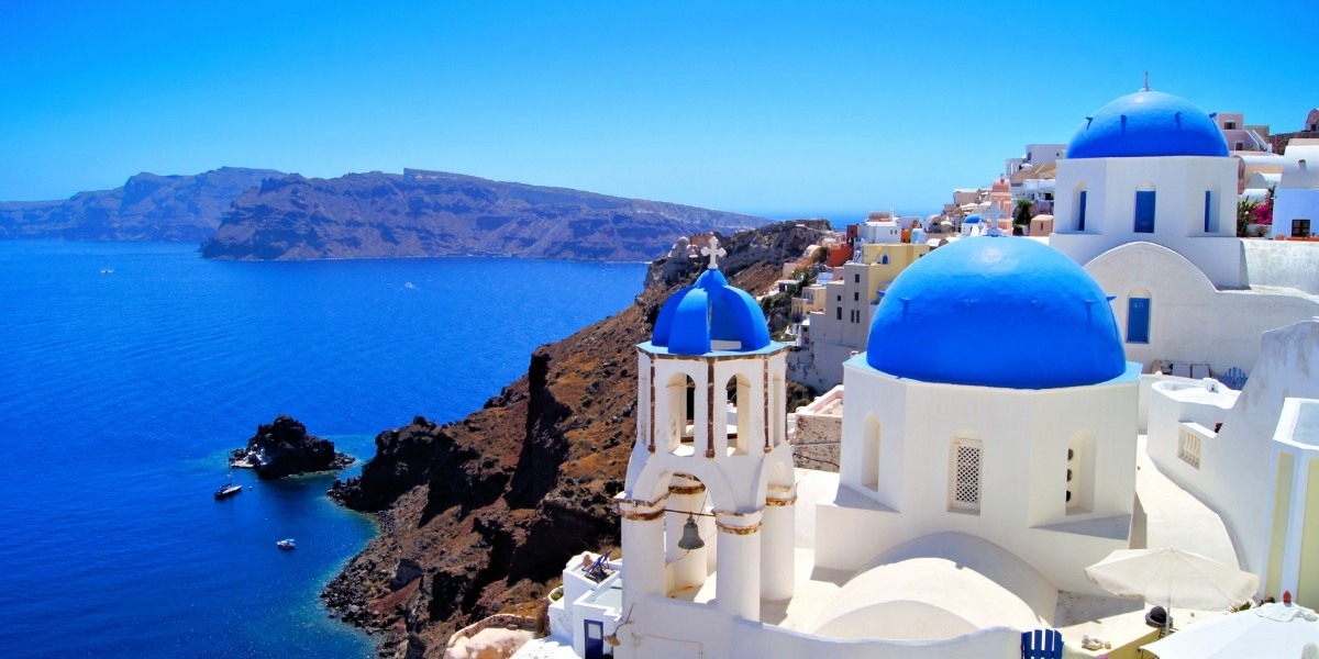 santorini-white-houses-blue-domes Parthenon