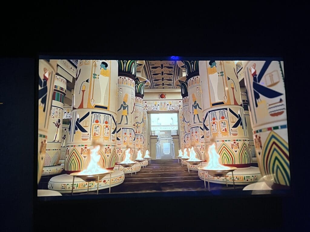 Multimedia brings the temples of Egypt to life - in full colour