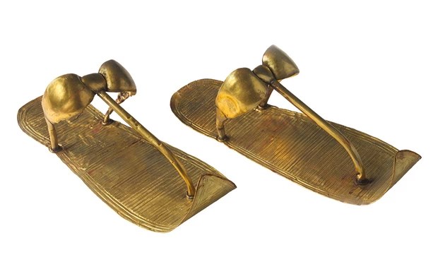 20 Days of Tut. Day 6: Golden Sandals and Toe/Finger Stalls | Ancient ...