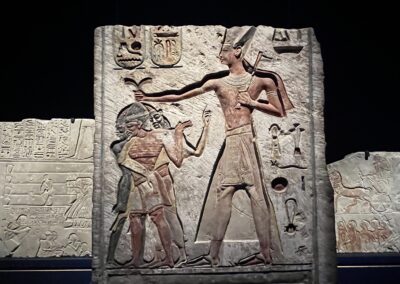 Ramses smiting enemies - Kadesh - from Pi Ramses