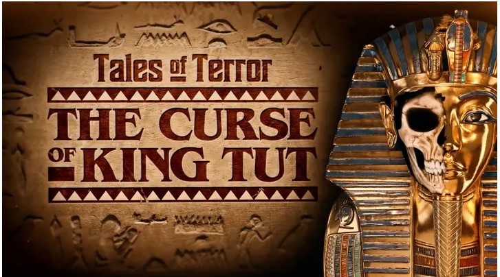 Fox Nation promo banner for "Tales of Terror: The Curse of King Tut"