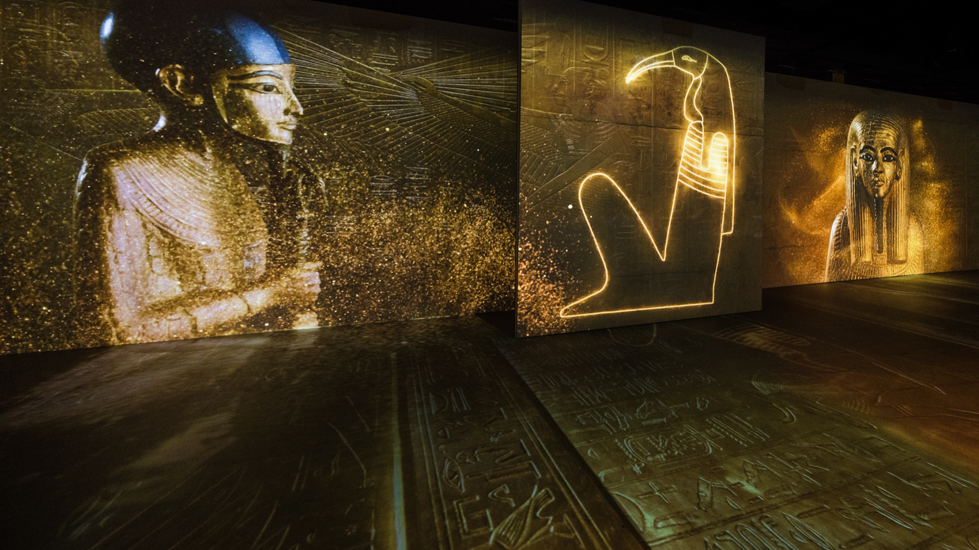 Images of King Tut's treasures: including the statuette of Ptah: Beyond Tut